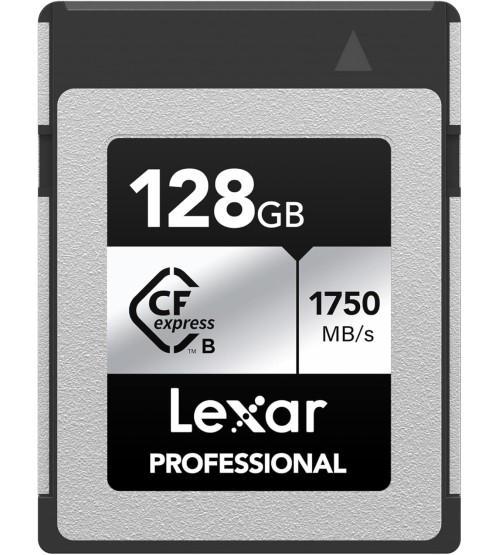 Lexar 128GB Professional CFexpress Type B Silver Series Memory Card, for Photographers, Videographers, Up to 1750/1300 MB/s, 8K Video (LCXEXSL128G-RNENG) Lexar 128GB Professional CFexpress Type B Silver Series Memory Card, for Photographers, Videographers, Up to 1750/1300 MB/s, 8K Video (LCXEXSL128G-RNENG)